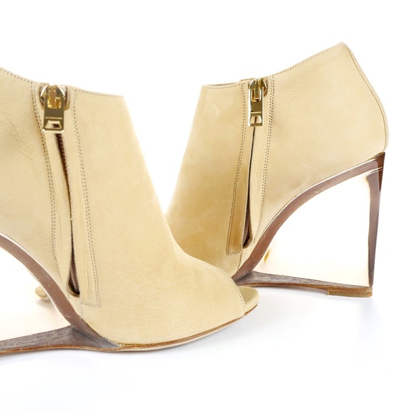 Burberry Prorsum Keston Lucite Wedge Boots - 36 - Picture 5 of 12